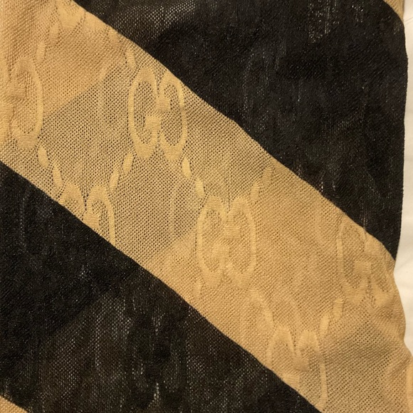 GUCCI Logo-Embroidered Tights - Picture 2 of 3